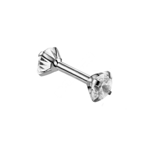 Piercing Microbell Reto Modelo 51 Aço 316L